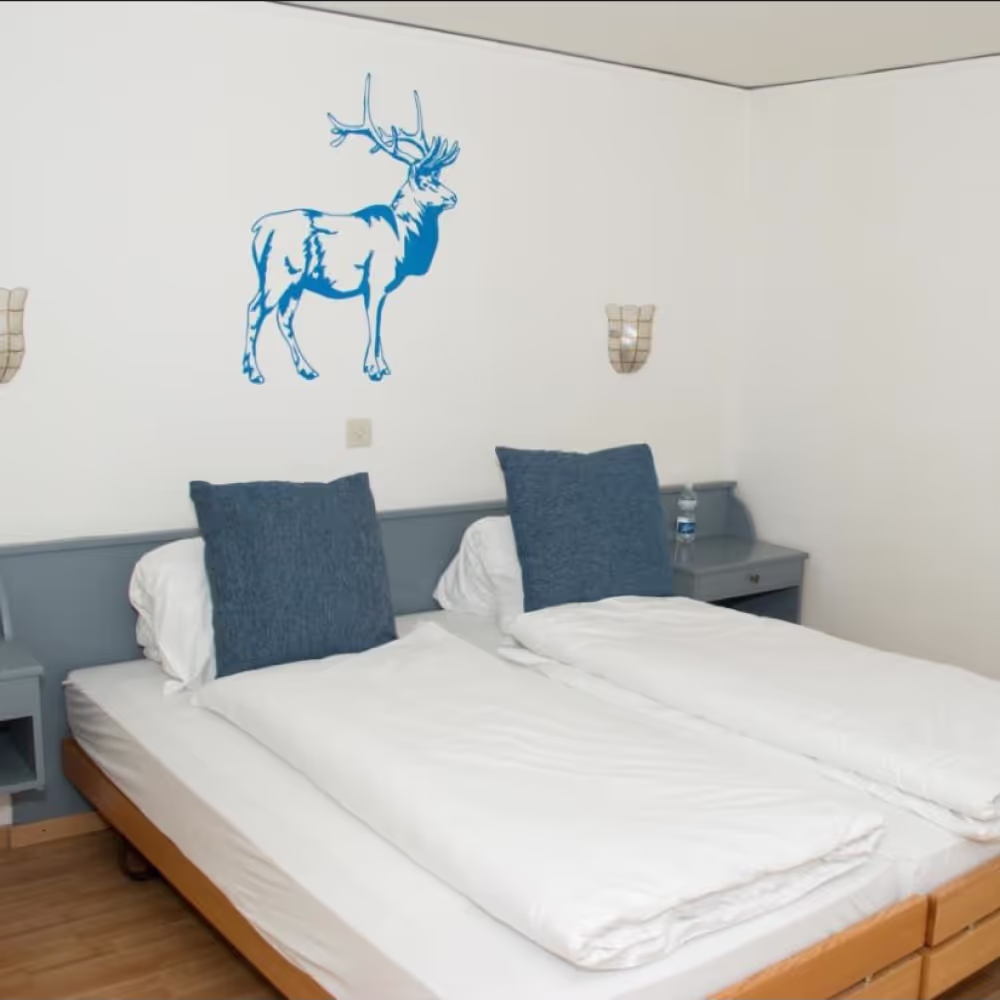 Doppelzimmer Budget im Chamanna Bed & Breakfast Arosa, Aufnahme 1 von 5